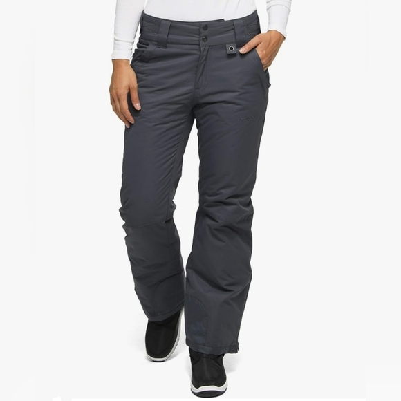 ARCTIX Women's Insulated Snow Pants, Steel Size Large (12-14) Regular - Picture 2 of 7